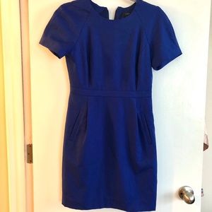 Royal Blue J Crew Dress